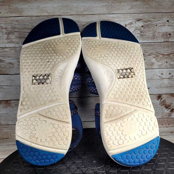 Ryka Women's Size 11M Navy Blue Fishermans Sandal Shoes - Picture 10 of 13